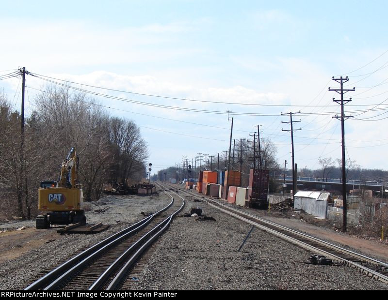 Derailment site